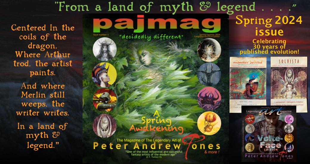 Legendary Art Magazine - The              Magazine of the Art of Peter Andrew Jones