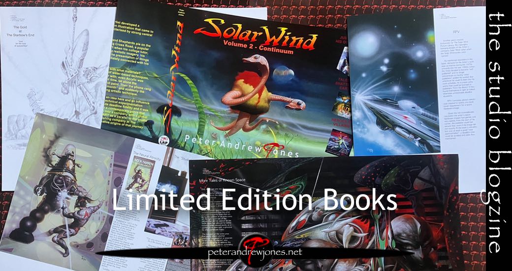 Peter Andrew Jones Limited Edition Books Solar
                Wind