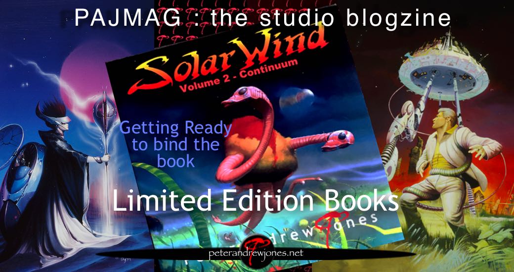 Peter Andrew Jones Limited Edition Books Solar
                Wind