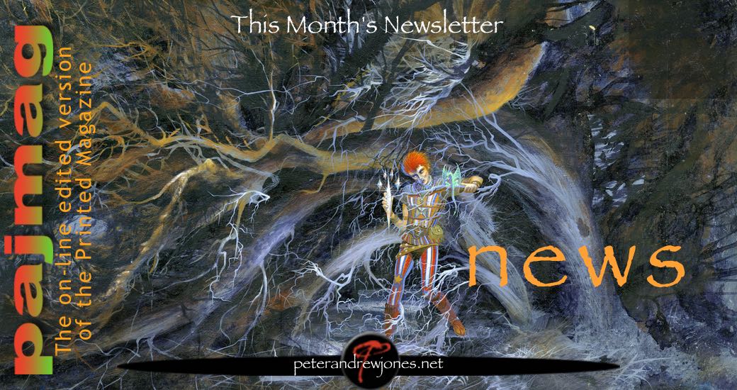 Peter Andrew Jones Monthly Newsletter