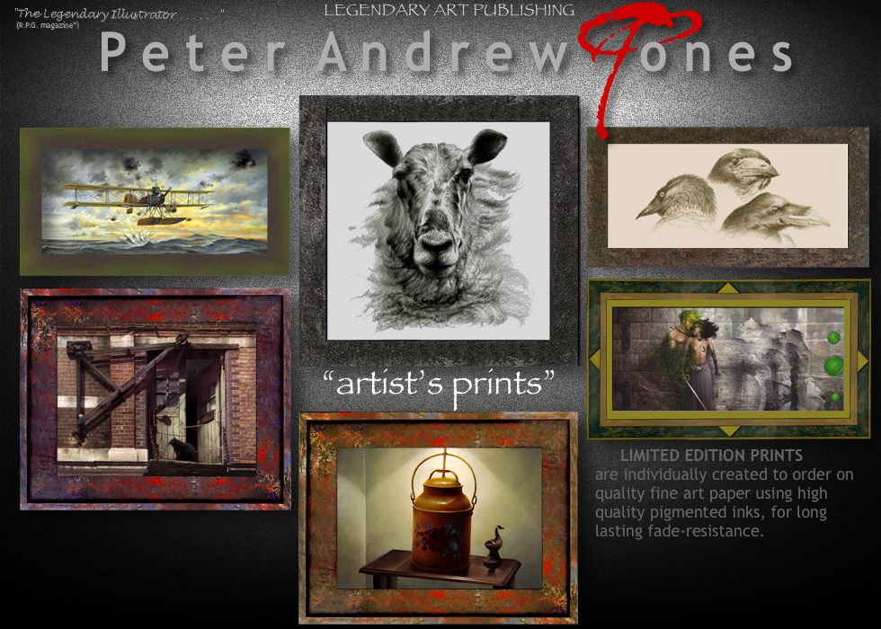 Peter
                Andrew Jones limited edition prints