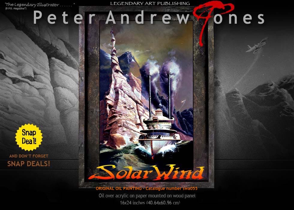 Peter Andrew Jones  SolarWind The Fabulous Riverboat