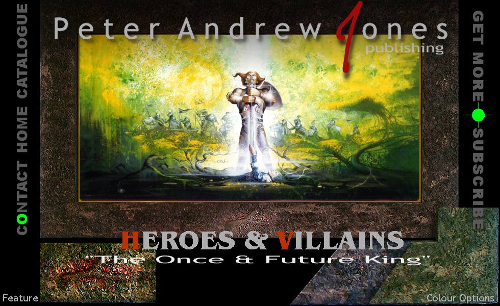 Solar Wind Heroes & Villains Oil Painting and Limited Edition Print of a roleplay game illustration